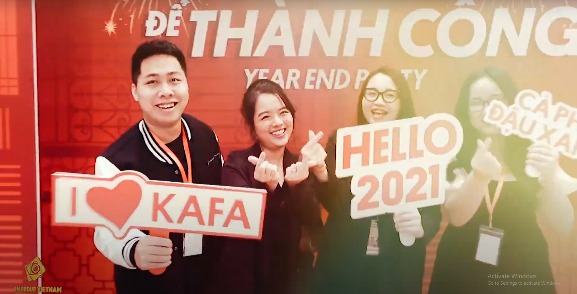 Year End Party Chuỗi cửa hàng Kafa Cafe
