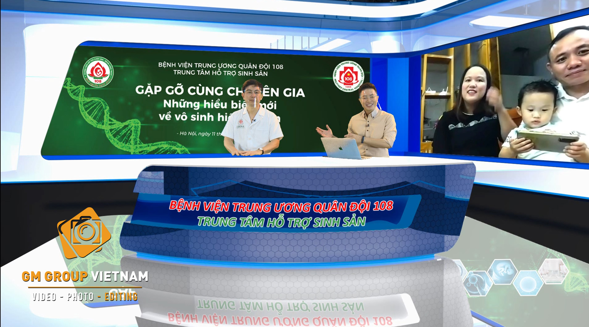 Livestream Bản tin bệnh viện TW Quân đội 108