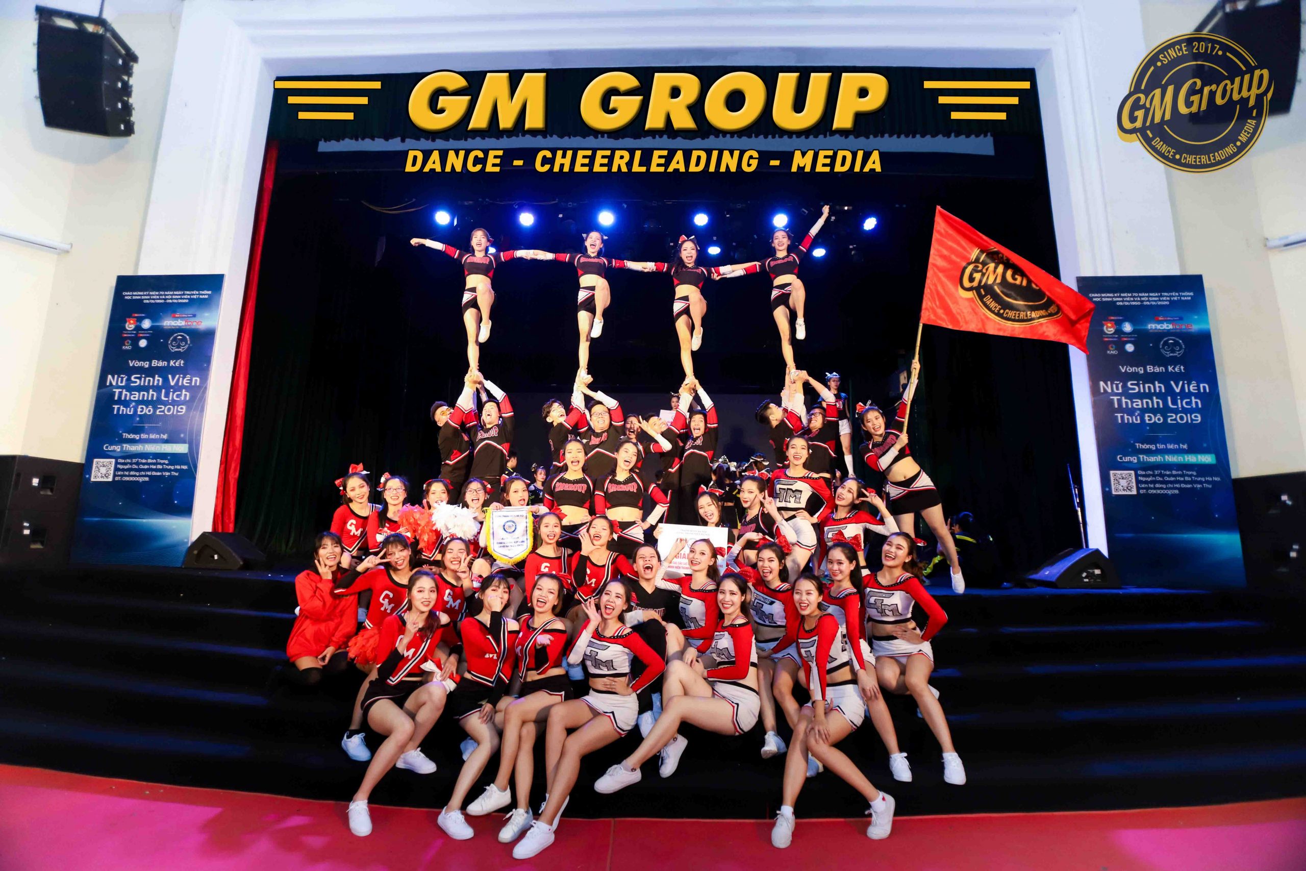 Quán Quân Nhảy Cổ Động Cheerleading Hà Nội – Đội nhảy GM GROUP VIETNAM